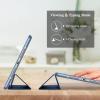 ProCase Smart Case for iPad 9.7 Inch iPad 6th/5th Generation, iPad Air 2/Air 1, Slim Soft TPU Stand Smart Cover for iPad 9.7 2018 2017 Model iPad Air 2 Air 1 -Purple(Darkblue)