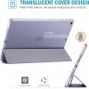 ProCase Smart Case for iPad 9.7 Inch iPad 6th/5th Generation, iPad Air 2/Air 1, Slim Soft TPU Stand Smart Cover for iPad 9.7 2018 2017 Model iPad Air 2 Air 1 -Purple(Lightpurple)