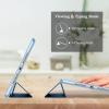 ProCase Smart Case for iPad 9.7 Inch iPad 6th/5th Generation, iPad Air 2/Air 1, Slim Soft TPU Stand Smart Cover for iPad 9.7 2018 2017 Model iPad Air 2 Air 1 -Purple(Blue)