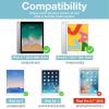 ProCase Smart Case for iPad 9.7 Inch iPad 6th/5th Generation, iPad Air 2/Air 1, Slim Soft TPU Stand Smart Cover for iPad 9.7 2018 2017 Model iPad Air 2 Air 1 -Purple(Skyblue)