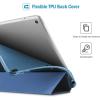 ProCase Smart Case for iPad 9.7 Inch iPad 6th/5th Generation, iPad Air 2/Air 1, Slim Soft TPU Stand Smart Cover for iPad 9.7 2018 2017 Model iPad Air 2 Air 1 -Purple(Blue)