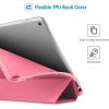 ProCase Smart Case for iPad 9.7 Inch iPad 6th/5th Generation, iPad Air 2/Air 1, Slim Soft TPU Stand Smart Cover for iPad 9.7 2018 2017 Model iPad Air 2 Air 1 -Purple(Melonpink)