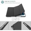 ProCase Smart Case for iPad Air 1st Generation 9.7 Inch, Protective Cover for iPad Air 1 Edition 2013 Model (A1474 / A1475 / A1476) -Navy(Black)
