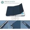 ProCase Smart Case for iPad Air 1st Generation 9.7 Inch, Protective Cover for iPad Air 1 Edition 2013 Model (A1474 / A1475 / A1476) -Navy(Navy)