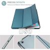 ProCase Smart Case for iPad Air 1st Generation 9.7 Inch, Protective Cover for iPad Air 1 Edition 2013 Model (A1474 / A1475 / A1476) -Navy(Teal)