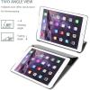 ProCase Smart Case for iPad Air 2 2014, Ultra Slim Lightweight Stand Protective Case Shell with Translucent Frosted Back Cover for iPad Air 2nd (A1566 A1567) -Teal(Grey)