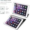 ProCase Smart Case for iPad Air 2 2014, Ultra Slim Lightweight Stand Protective Case Shell with Translucent Frosted Back Cover for iPad Air 2nd (A1566 A1567) -Teal(Black)