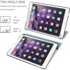 ProCase Smart Case for iPad Air 2 2014, Ultra Slim Lightweight Stand Protective Case Shell with Translucent Frosted Back Cover for iPad Air 2nd (A1566 A1567) -Teal(Teal)