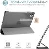 ProCase Smart Case for iPad Pro 11 Case 2021 2020 2018, Slim Stand Hard Back Shell Smart Cover for iPad Pro 11 Inch 3rd Generation 2021/ 2nd Gen 2020 / 1st Gen 2018 -Darkblue(Grey)