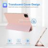 ProCase Smart Case for iPad Pro 11 Case 2021 2020 2018, Slim Stand Hard Back Shell Smart Cover for iPad Pro 11 Inch 3rd Generation 2021/ 2nd Gen 2020 / 1st Gen 2018 -Pink