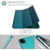 ProCase Smart Case for iPad Pro 11 Case 2021 2020 2018, Slim Stand Hard Back Shell Smart Cover for iPad Pro 11 Inch 3rd Generation 2021/ 2nd Gen 2020 / 1st Gen 2018 -Darkblue(Emerald)