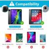 ProCase Smart Case for iPad Pro 11 Case 2021 2020 2018, Slim Stand Hard Back Shell Smart Cover for iPad Pro 11 Inch 3rd Generation 2021/ 2nd Gen 2020 / 1st Gen 2018 -Darkblue(Red)