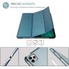 ProCase Smart Case for iPad Pro 11 Case 2021 2020 2018, Slim Stand Hard Back Shell Smart Cover for iPad Pro 11 Inch 3rd Generation 2021/ 2nd Gen 2020 / 1st Gen 2018 -Darkblue(Teal)