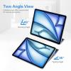 ProCase Smart Case for iPad Pro 12.9 2022/2021/2020/2018, Slim Stand Hard Back Shell Smart Cover for iPad Pro 12.9″ 6th Gen/5th Gen/4th Gen/3rd Gen -Navy(Airblue)