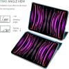 ProCase Smart Case for iPad Pro 12.9 2022/2021/2020/2018, Slim Stand Hard Back Shell Smart Cover for iPad Pro 12.9″ 6th Gen/5th Gen/4th Gen/3rd Gen -Navy(Emerald)