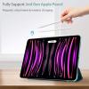 ProCase Smart Case for iPad Pro 12.9 2022/2021/2020/2018, Slim Stand Hard Back Shell Smart Cover for iPad Pro 12.9″ 6th Gen/5th Gen/4th Gen/3rd Gen -Navy(Emerald)