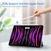 ProCase Smart Case for iPad Pro 12.9 2022/2021/2020/2018, Slim Stand Hard Back Shell Smart Cover for iPad Pro 12.9″ 6th Gen/5th Gen/4th Gen/3rd Gen -Navy(Grey)