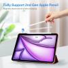ProCase Smart Case for iPad Pro 12.9 2022/2021/2020/2018, Slim Stand Hard Back Shell Smart Cover for iPad Pro 12.9″ 6th Gen/5th Gen/4th Gen/3rd Gen -Navy(Red)