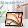 ProCase Smart Case for iPad Pro 12.9 2022/2021/2020/2018, Slim Stand Hard Back Shell Smart Cover for iPad Pro 12.9″ 6th Gen/5th Gen/4th Gen/3rd Gen -Navy(Starlight)