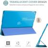 ProCase Smart Case for iPad Pro 12.9 Inch 1st and 2nd Generation (2015 and 2017 Model), Stand Cover Support Auto Sleep/Wake -Emerald(Lightblue)