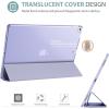 ProCase Smart Case for iPad Pro 12.9 Inch 1st and 2nd Generation (2015 and 2017 Model), Stand Cover Support Auto Sleep/Wake -Emerald(Lightpurple)
