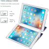 ProCase Smart Case for iPad Pro 12.9 Inch 1st and 2nd Generation (2015 and 2017 Model), Stand Cover Support Auto Sleep/Wake -Emerald(Lightpurple)