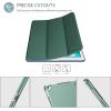 ProCase Smart Case for iPad Pro 12.9 Inch 1st and 2nd Generation (2015 and 2017 Model), Stand Cover Support Auto Sleep/Wake -Emerald(Mgreen)