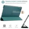 ProCase Smart Case for iPad Pro 9.7 Inch 2016, Ultra Slim Lightweight Stand Smart Case Shell with Translucent Frosted Back Cover for iPad Pro 9.7 Inch (A1673 A1674 A1675) -Emerald(Emerald)