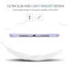 ProCase Smart Case for iPad Pro 9.7 Inch 2016, Ultra Slim Lightweight Stand Smart Case Shell with Translucent Frosted Back Cover for iPad Pro 9.7 Inch (A1673 A1674 A1675) -Emerald(Lightpurple)