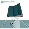 ProCase Smart Case for iPad Pro 9.7 Inch 2016, Ultra Slim Lightweight Stand Smart Case Shell with Translucent Frosted Back Cover for iPad Pro 9.7 Inch (A1673 A1674 A1675) -Emerald(Emerald)