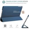 ProCase Smart Case for iPad mini 1 2 3(Model: A1432 A1454 A1455 A1489 A1490 A1491 A1599 A1600), Slim Lightweight Stand Cover with Translucent Frosted Back Support Auto Sleep/Wake –Navy Blue(Navy)