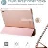 ProCase Smart Case for iPad mini 1 2 3(Model: A1432 A1454 A1455 A1489 A1490 A1491 A1599 A1600), Slim Lightweight Stand Cover with Translucent Frosted Back Support Auto Sleep/Wake –Navy Blue(Rosegold)