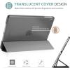 ProCase Smart Case for iPad mini 1 2 3(Model: A1432 A1454 A1455 A1489 A1490 A1491 A1599 A1600), Slim Lightweight Stand Cover with Translucent Frosted Back Support Auto Sleep/Wake –Navy Blue(Grey)