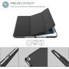 ProCase Smart Case for iPad mini 4th Generation(2015 Model), Lightweight Cover with Auto Sleep/Wake for iPad mini 4 -Black(Black)