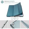 ProCase Smart Case for iPad mini 4th Generation(2015 Model), Lightweight Cover with Auto Sleep/Wake for iPad mini 4 -Black(Teal)