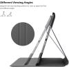 ProCase Smart Cover for iPad 9.7 (2018 & 2017, Old Model) / iPad Air 2 / iPad Air Case, Slim Stand Protective Folio Case for iPad 9.7 Inch 5th/6th Generation, Also Fit iPad Air 2 / iPad Air -Black(Navy)