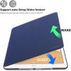ProCase Smart Cover for iPad 9.7 (2018 & 2017, Old Model) / iPad Air 2 / iPad Air Case, Slim Stand Protective Folio Case for iPad 9.7 Inch 5th/6th Generation, Also Fit iPad Air 2 / iPad Air -Black(Navy)