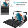 ProCase for Galaxy Tab A8 10.5 Inch 2022 Keyboard Case SM-X200 X205 X207, Protective Cover Case with Detachable Wireless Keyboard for Galaxy Tab A8 10.5″ 2022 –Black