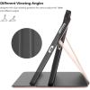 ProCase for Galaxy Tab S6 Lite 10.4” 2024 2022 2020 with S Pen Holder, Slim Stand Folio Case Smart Cover for Galaxy Tab S6 Lite 10.4 Inch SM-P613/ P619 SM-P610/ P615 SM-P620 / P625 -Black(Chiffonpink)