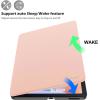 ProCase for Galaxy Tab S6 Lite 10.4” 2024 2022 2020 with S Pen Holder, Slim Stand Folio Case Smart Cover for Galaxy Tab S6 Lite 10.4 Inch SM-P613/ P619 SM-P610/ P615 SM-P620 / P625 -Black(Chiffonpink)