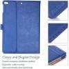 ProCase for iPad 9.7 Inch iPad 6th/5th Generation Case 2018 2017/iPad Air 2/Air 1 Case, Premium Leather Folio Corner Protection Multi-Angle Viewing Stand Cover with Front Pocket Pen Loop -Black(Navy)