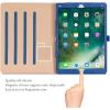 ProCase for iPad Pro 12.9 2017/2015 Case (1st & 2nd Generation), Stand Folio Case Cover for iPad Pro 12.9 Inch (Old Model 2017/2015), with Multiple Viewing Angles, Pencil Holder -Teal(Navy)