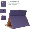 ProCase for iPad Pro 12.9 2017/2015 Case (1st & 2nd Generation), Stand Folio Case Cover for iPad Pro 12.9 Inch (Old Model 2017/2015), with Multiple Viewing Angles, Pencil Holder -Teal(Purple)