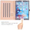 ProCase for iPad Pro 12.9 2017/2015 Case (1st & 2nd Generation), Stand Folio Case Cover for iPad Pro 12.9 Inch (Old Model 2017/2015), with Multiple Viewing Angles, Pencil Holder -Teal(Grey)