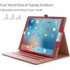 ProCase for iPad Pro 12.9 2017/2015 Case (1st & 2nd Generation), Stand Folio Case Cover for iPad Pro 12.9 Inch (Old Model 2017/2015), with Multiple Viewing Angles, Pencil Holder -Teal(Red)