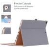 ProCase for iPad Pro 12.9 2017/2015 Case (1st & 2nd Generation), Stand Folio Case Cover for iPad Pro 12.9 Inch (Old Model 2017/2015), with Multiple Viewing Angles, Pencil Holder -Teal(Grey)