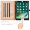ProCase for iPad Pro 12.9 2017/2015 Case (1st & 2nd Generation), Stand Folio Case Cover for iPad Pro 12.9 Inch (Old Model 2017/2015), with Multiple Viewing Angles, Pencil Holder -Teal(Black)