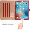 ProCase for iPad Pro 12.9 2017/2015 Case (1st & 2nd Generation), Stand Folio Case Cover for iPad Pro 12.9 Inch (Old Model 2017/2015), with Multiple Viewing Angles, Pencil Holder -Teal(Red)