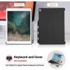 ProCase for iPad Pro 12.9 2017/2015 Companion Back Cover Case, with Pencil Holder for iPad Pro 12.9 Inch (Both 2017 and 2015 Models), Match for Smart Keyboard and Smart Cover -Black