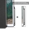 ProCase for iPad Pro 12.9 2017/2015 Companion Back Cover Case, with Pencil Holder for iPad Pro 12.9 Inch (Both 2017 and 2015 Models), Match for Smart Keyboard and Smart Cover -Black